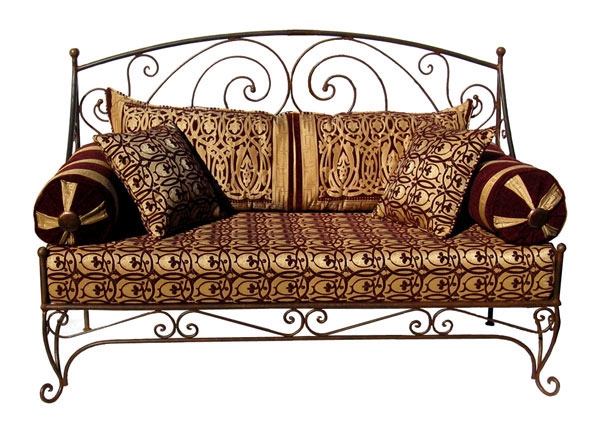 Orientalische Sofa aus Eisen 