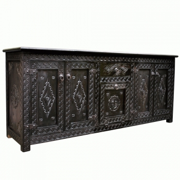 Orientalischer Holzschrank MAZAGAN-BERBER