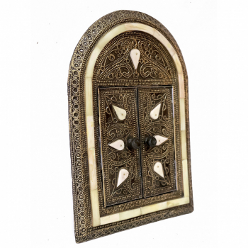 Orientalischer marokkanischer arabischer Spiegel BOUCHARA H 33cm