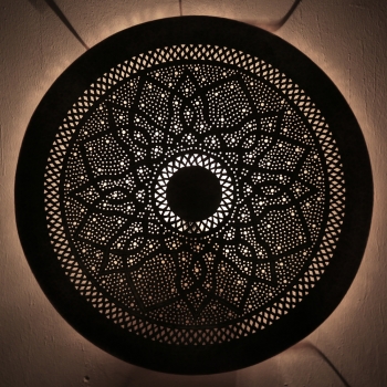 Orientalische  Marokkanische Wandlampe aus Messing DORA ZWAK L  D60cm