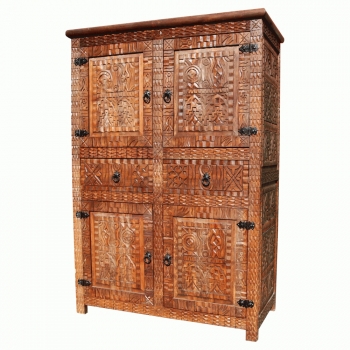 Marokkanischer Holzschrank -Barbari-