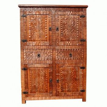 Marokkanischer Holzschrank -Barbari-