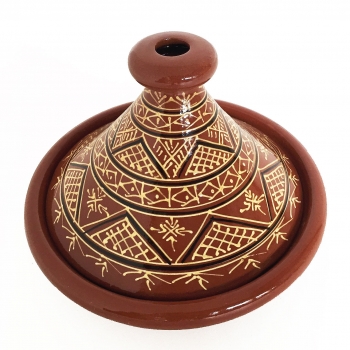 Tajine aus Marokko BERBER D32cm