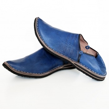 Marokkanischer Schuhe Blau