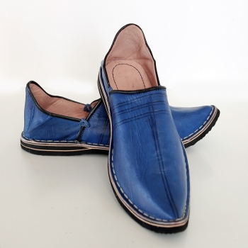 Marokkanischer Schuhe Blau