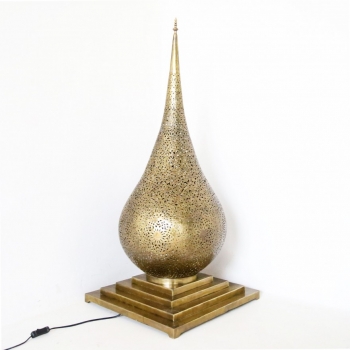Orientalische Stehleuchte DAMIA XL Messing H95cm