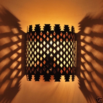 Orientalische wandlampe Wandschirm SCHABKA-M