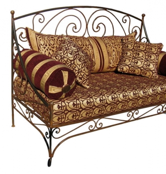 Orientalische Sofa aus Eisen 