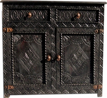 Orientalischer Holzschrank aus Marokko BERBER