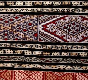 Teppich aus Marokko ,,Khemissat handgeknüpft Maße: 2,10 x 1,52 m