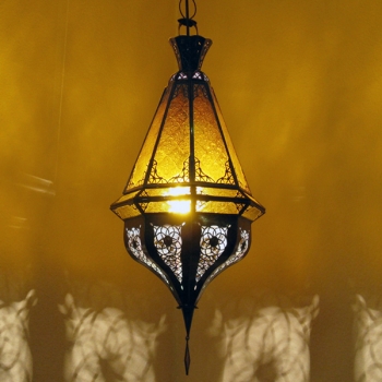Orientalische Lampe  SAMAKA Amber