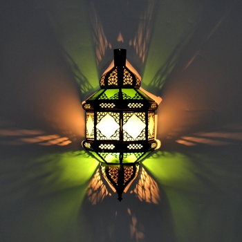 Marokkanische Wandlampe aus Glas TITA