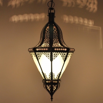 Orientalische Lampe Balota Weiss