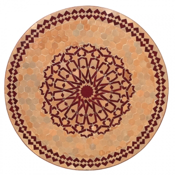 Gartentisch aus Marokko Masa-1 D120cm