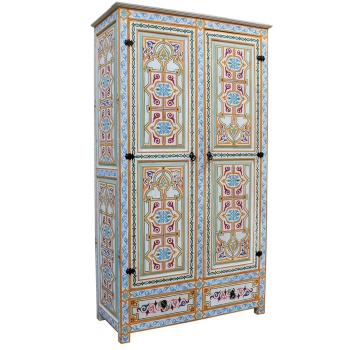 Orientalischer Holzschrank  