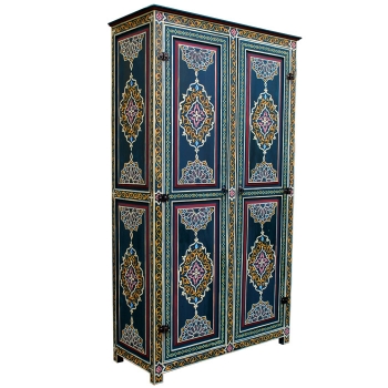 Orientalischer Holzschrank  